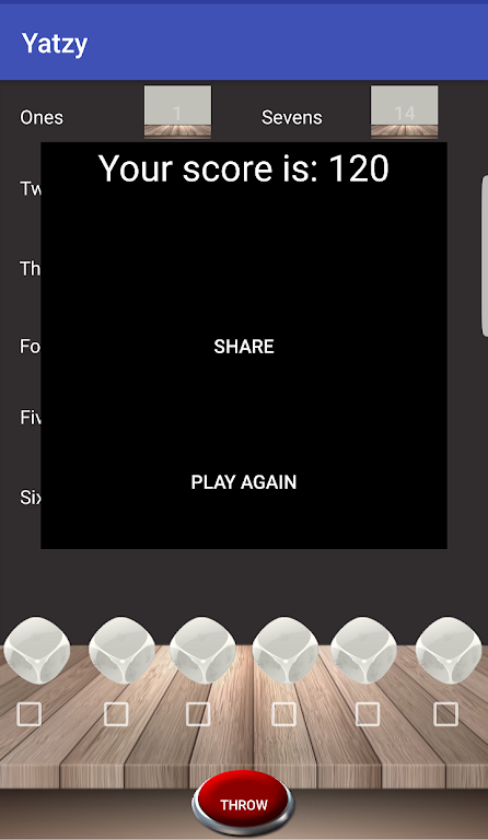 Yatzy - Your Online Score 스크린샷 2