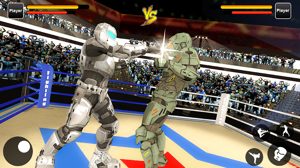 Robot Ring Fighting Real Robot VS Superhero Robot スクリーンショット 1