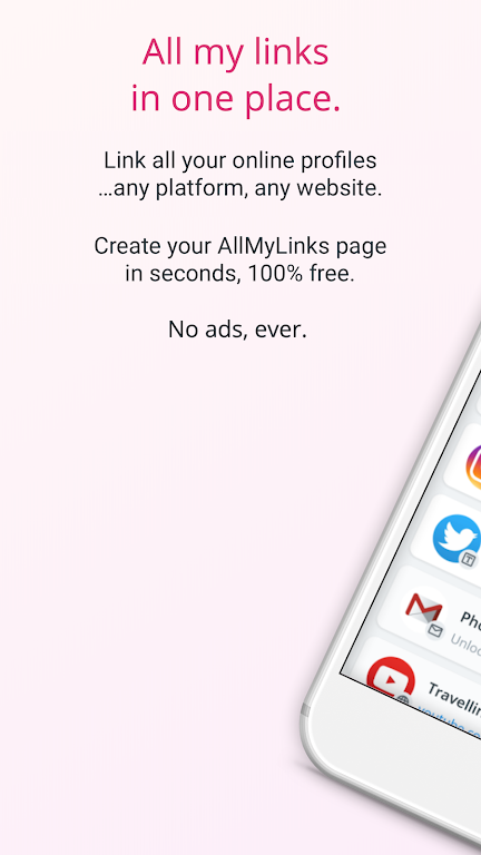 AllMyLinks Screenshot 1