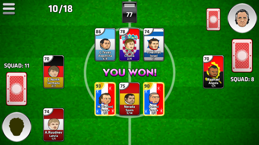 Head Soccer Cards 스크린샷 4