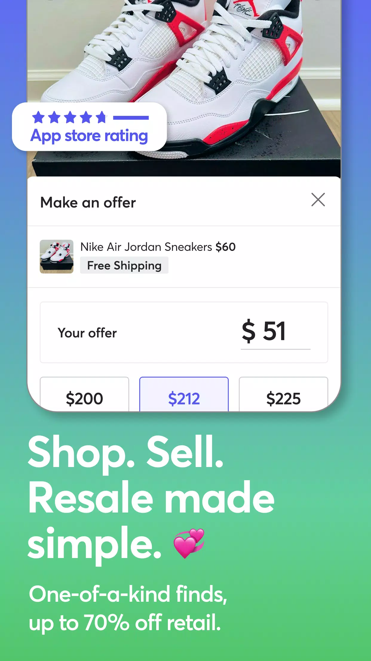 Mercari: Buy and Sell App Captura de pantalla 2