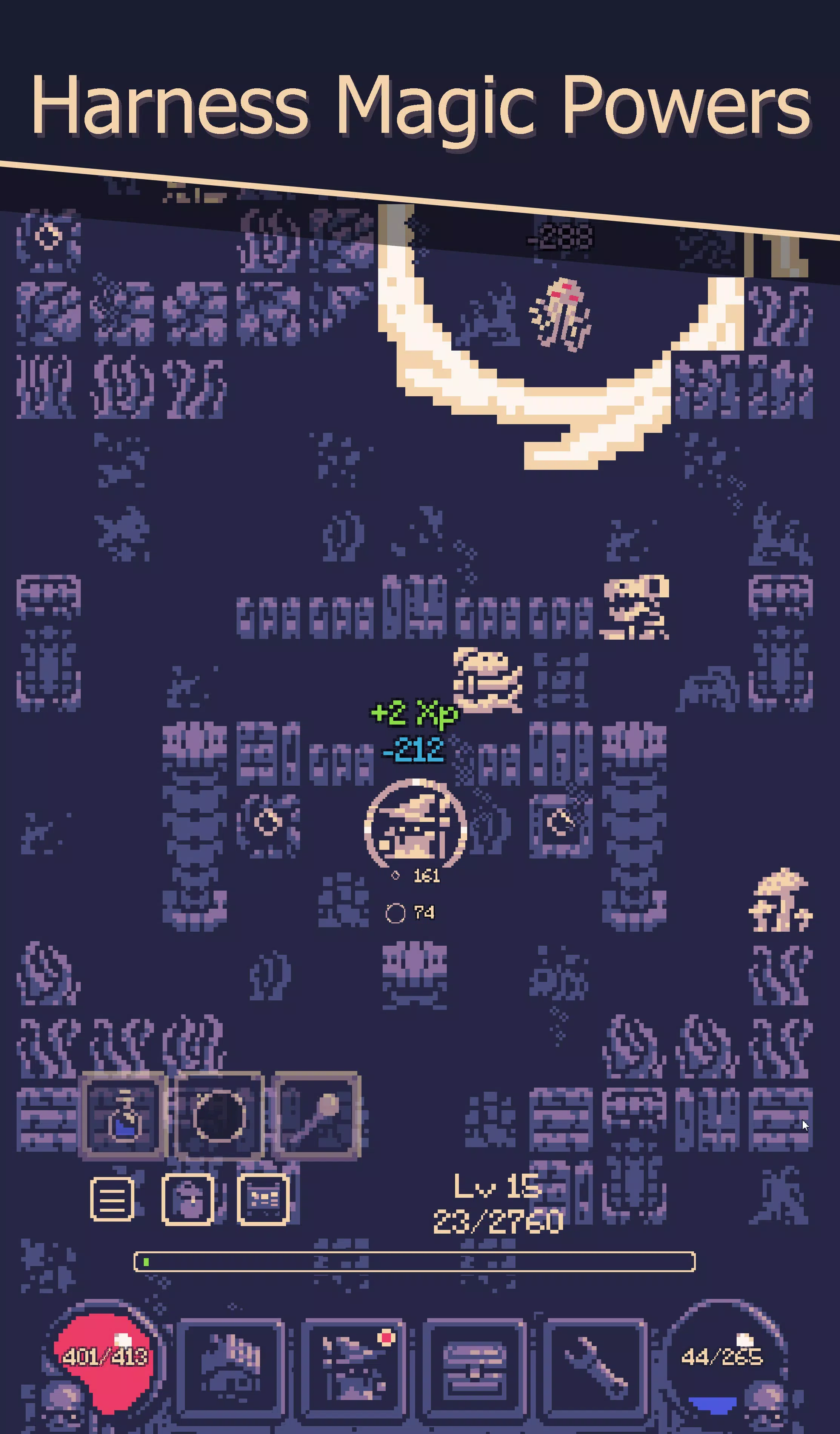 OneBit Adventure (Roguelike)應用截圖第3張