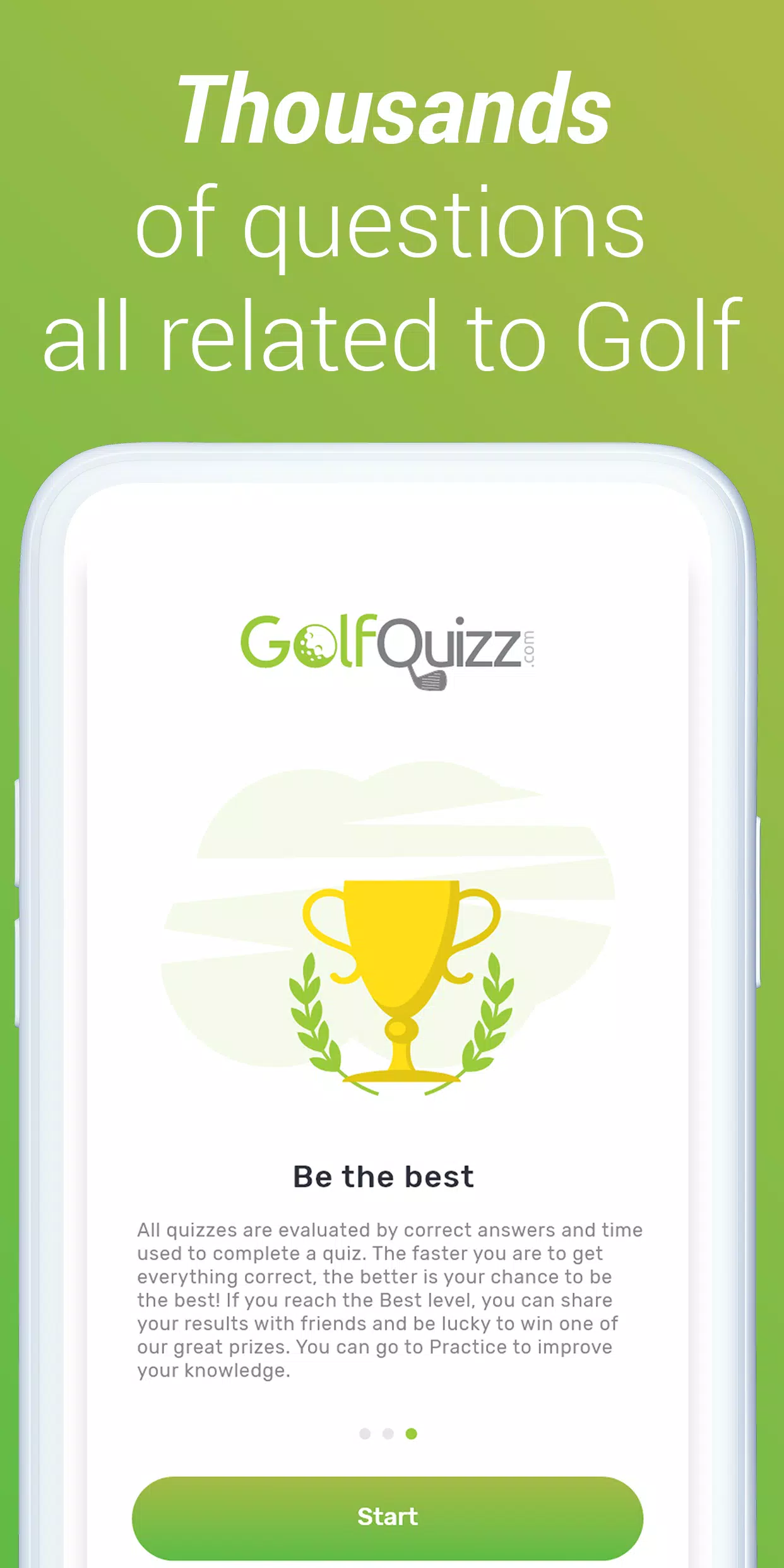 GolfQuizz Capture d'écran 3