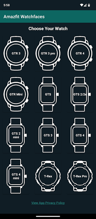 Watchfaces for Amazfit Watches Captura de pantalla 2