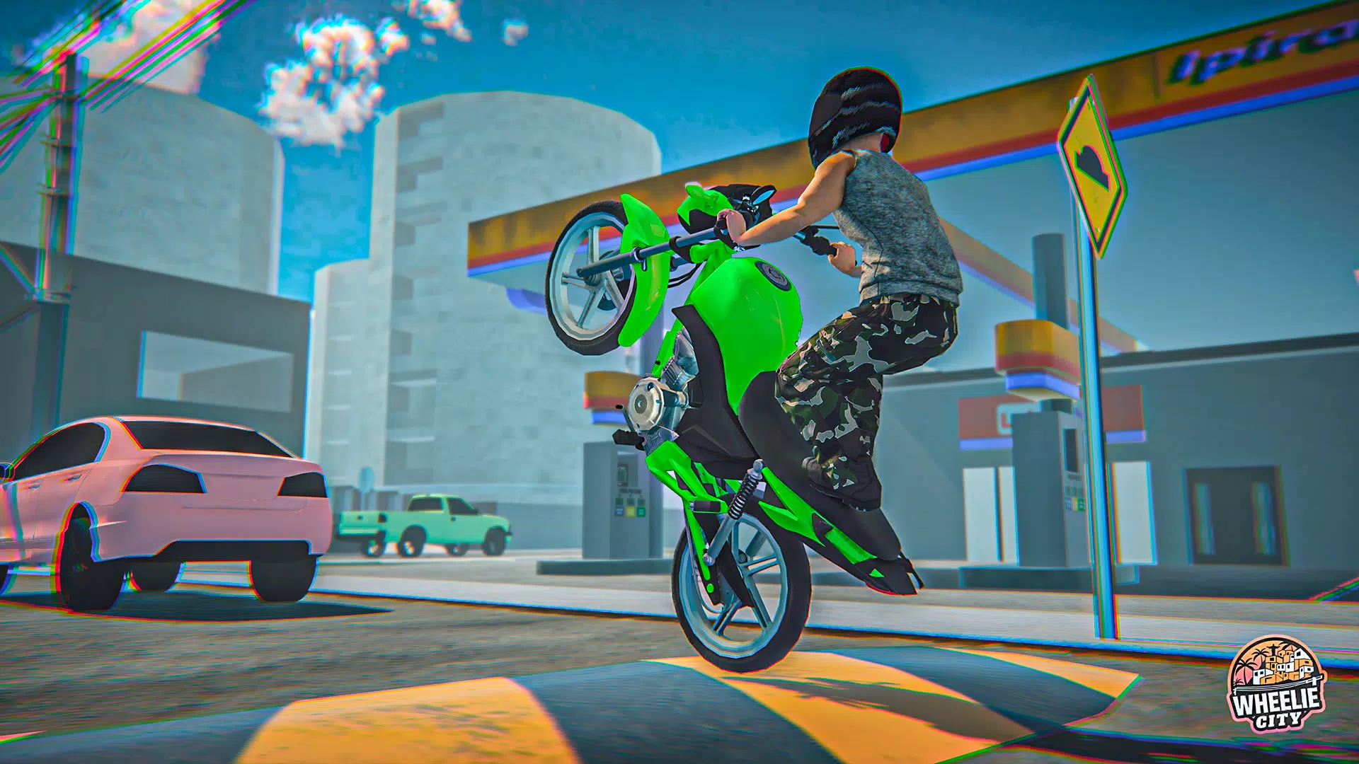 Wheelie City 스크린샷 2