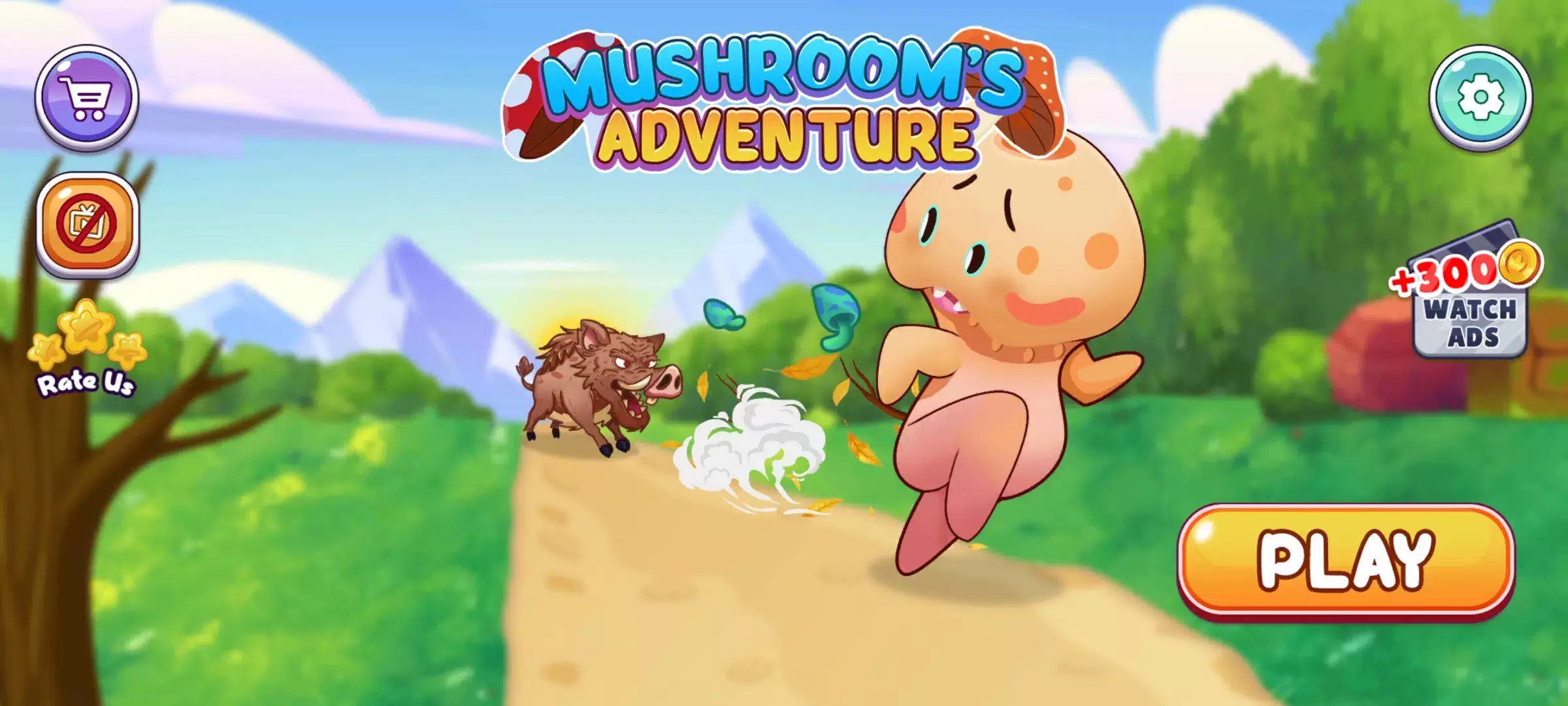 Mushroom war: Jungle Adventure應用截圖第1張