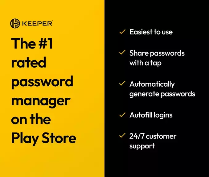 Keeper Password Manager Captura de pantalla 1