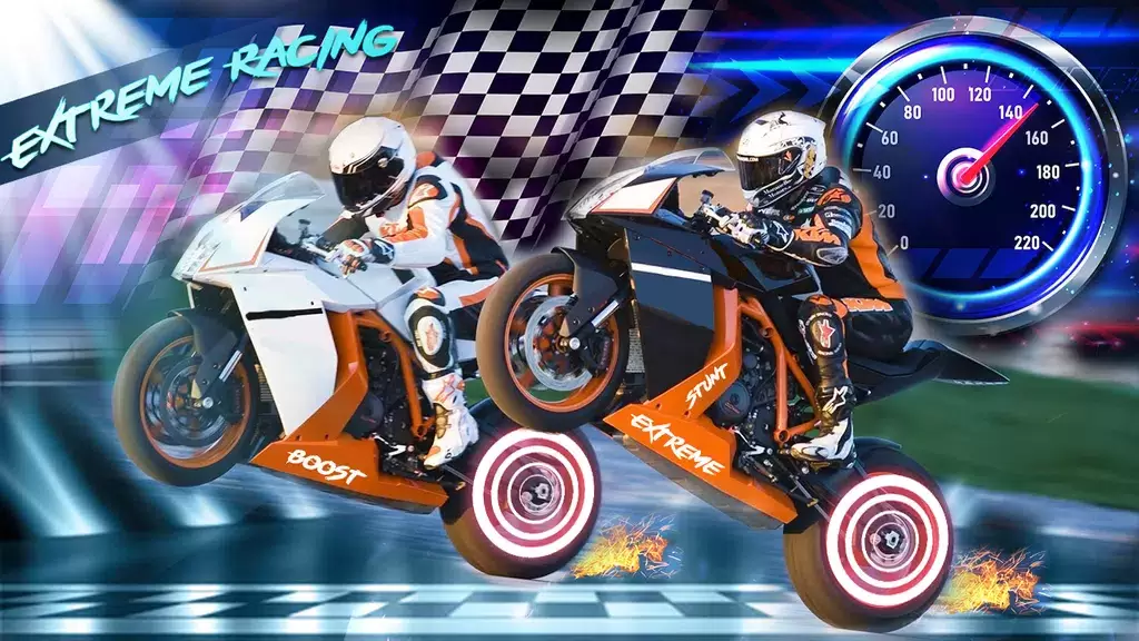 MotorBike Racing Simulator 3d Capture d'écran 1