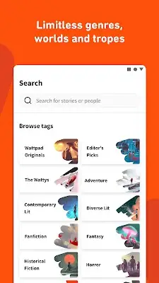 Wattpad - Read & Write Stories Скриншот 2