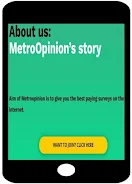 MetroOpinion Survey Rewards Скриншот 3