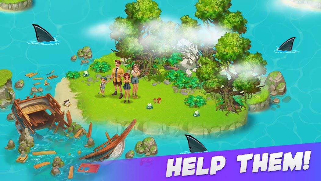 Family Farming: My Island Home Mod Captura de tela 3