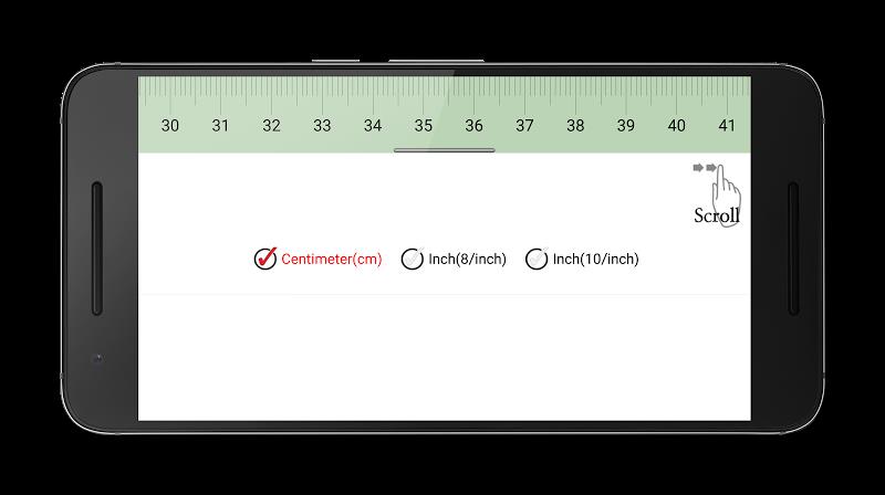 Tape measure: cm, inch 스크린샷 2