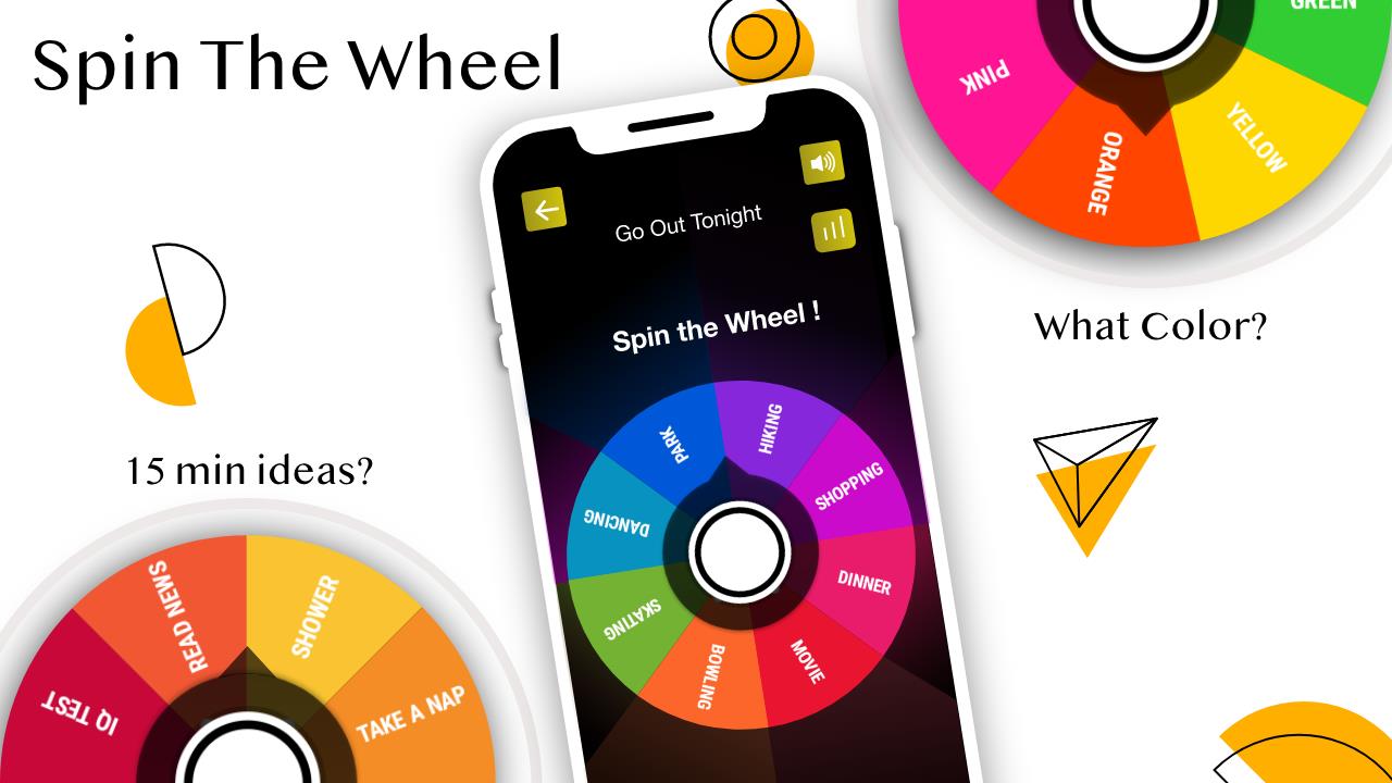 Spin The Wheel Decision Picker 스크린샷 1