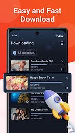 Video Downloader - XDownloader Captura de tela 3