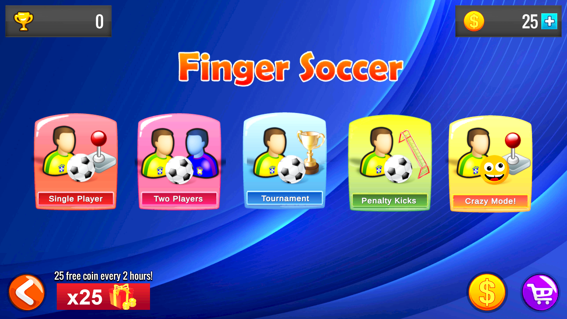 Finger Soccer Screenshot 1