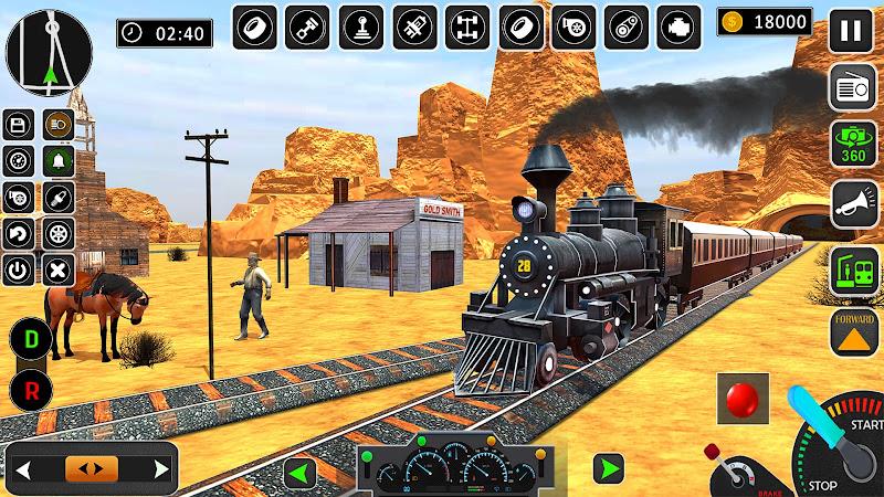 Train Driver Sim - Train Games Capture d'écran 3