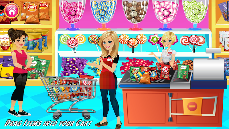 Supermarket Shopping Mall Game Скриншот 2