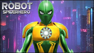 Robot Spider Fighter Games Captura de pantalla 1