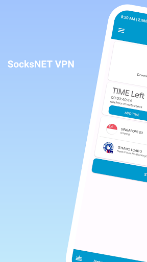 SocksNET VPN Capture d'écran 1