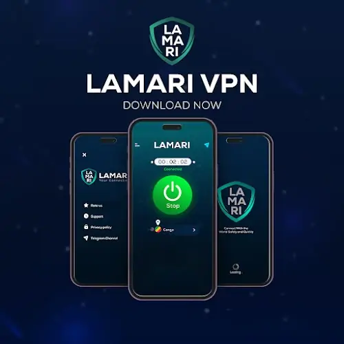 Lamari VPN - Fast & Proxy スクリーンショット 1