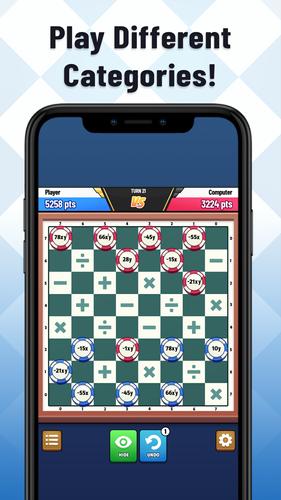 Damath: Math Checkers Screenshot 3