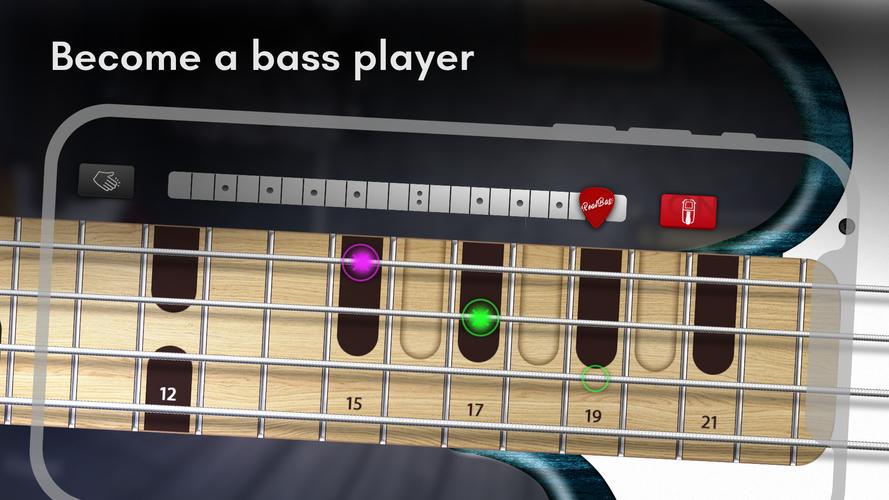 Real Bass electric bass guitar Screenshot 4