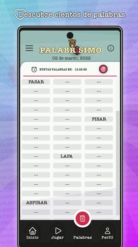 PALABRÍSIMO: busca palabras應用截圖第2張
