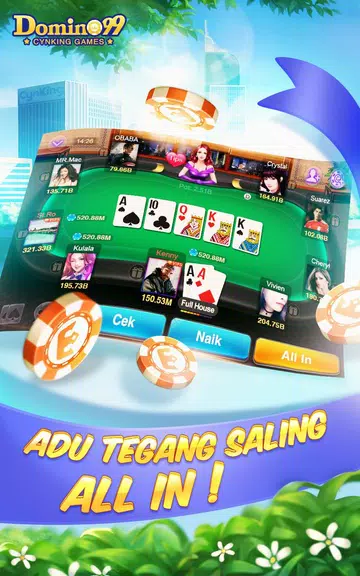 Domino QiuQiu Free - No. 1 di Indonesia Capture d'écran 2