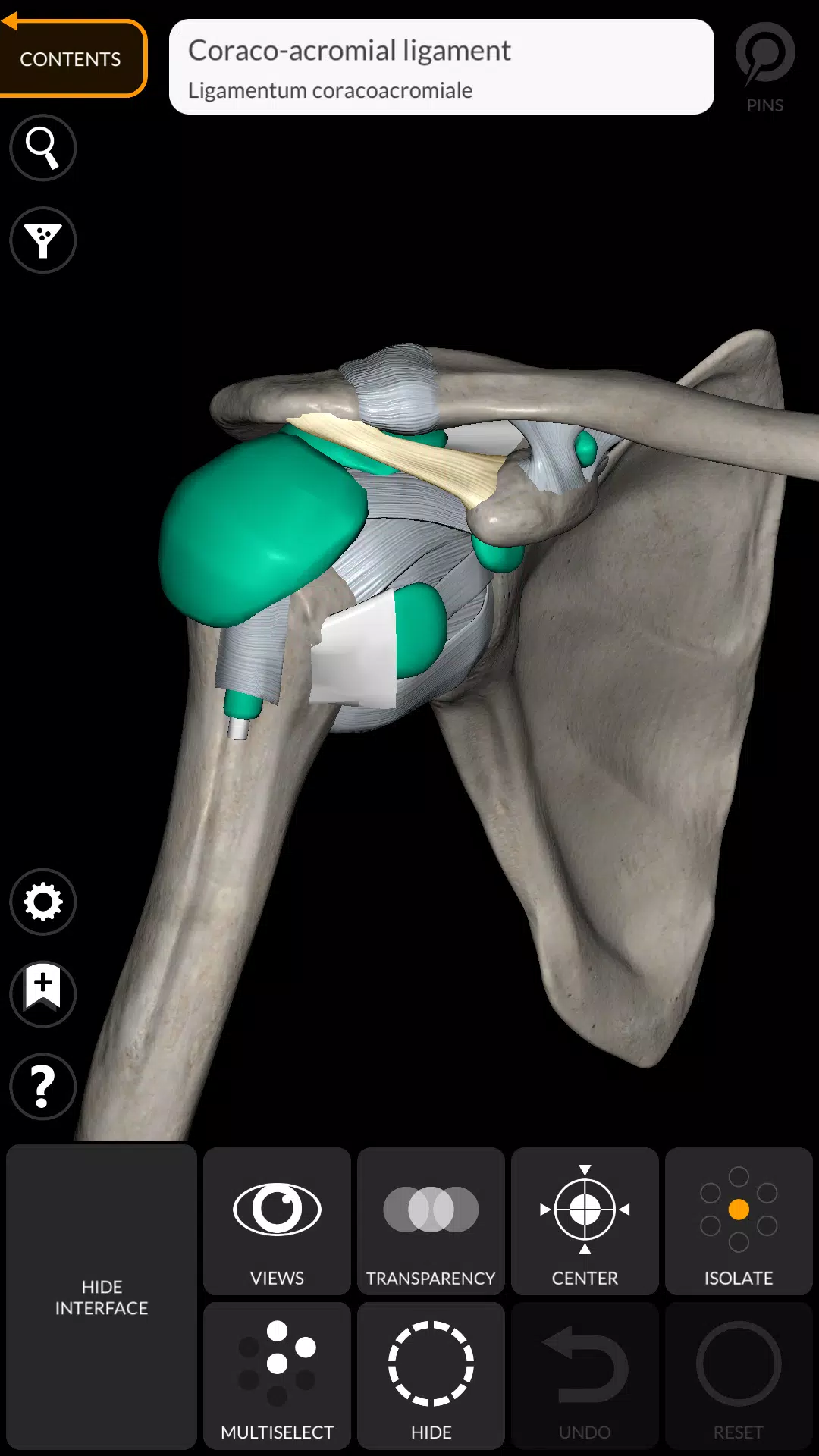 Anatomy 3D Atlas Captura de tela 4