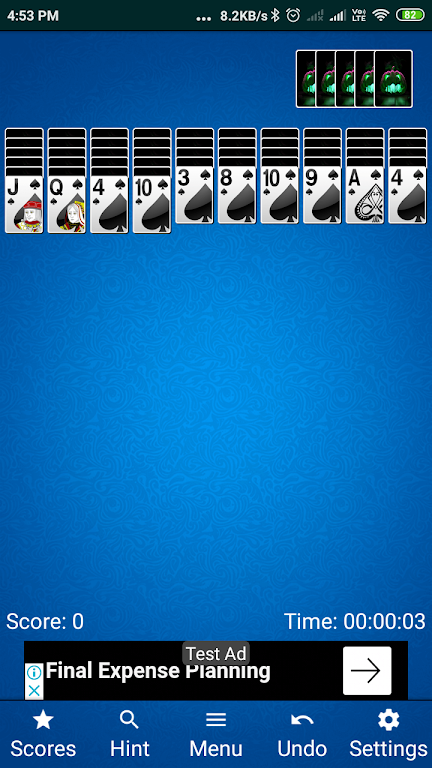 solitaire King- Playing Card Game Captura de pantalla 2