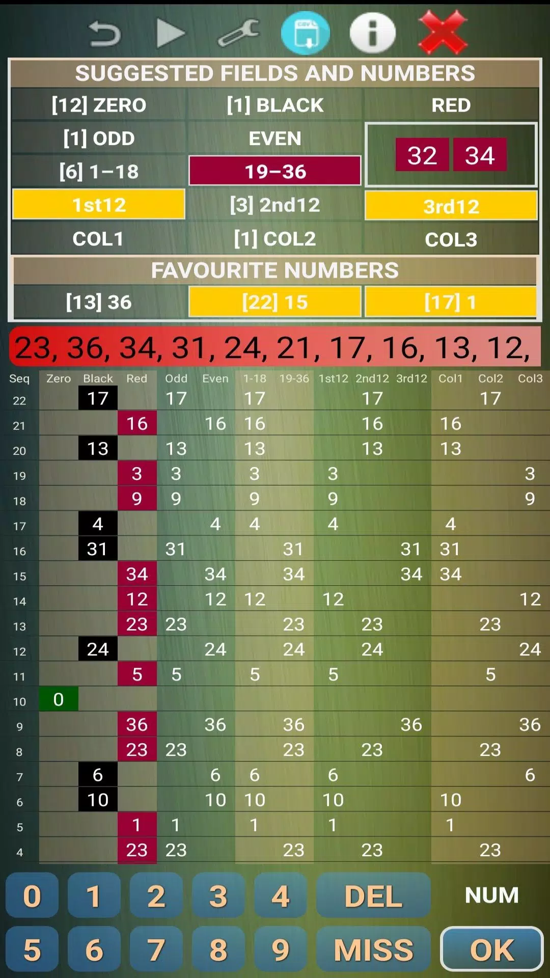 Roulette Bet Counter Predictor スクリーンショット 3