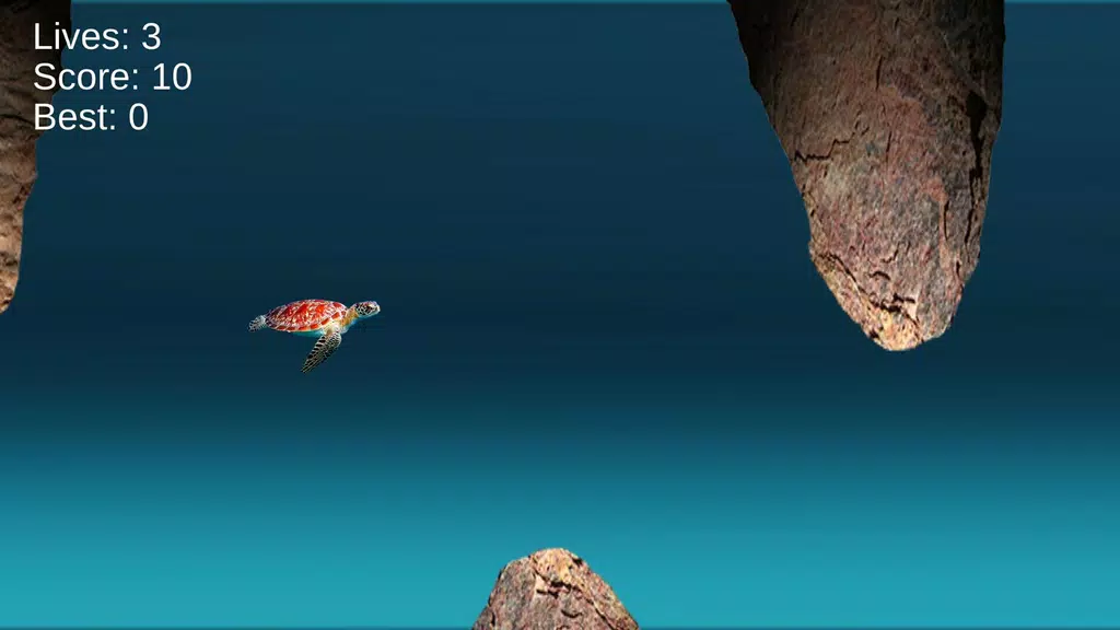 Turtle Run: Ocean Adventure Captura de pantalla 3