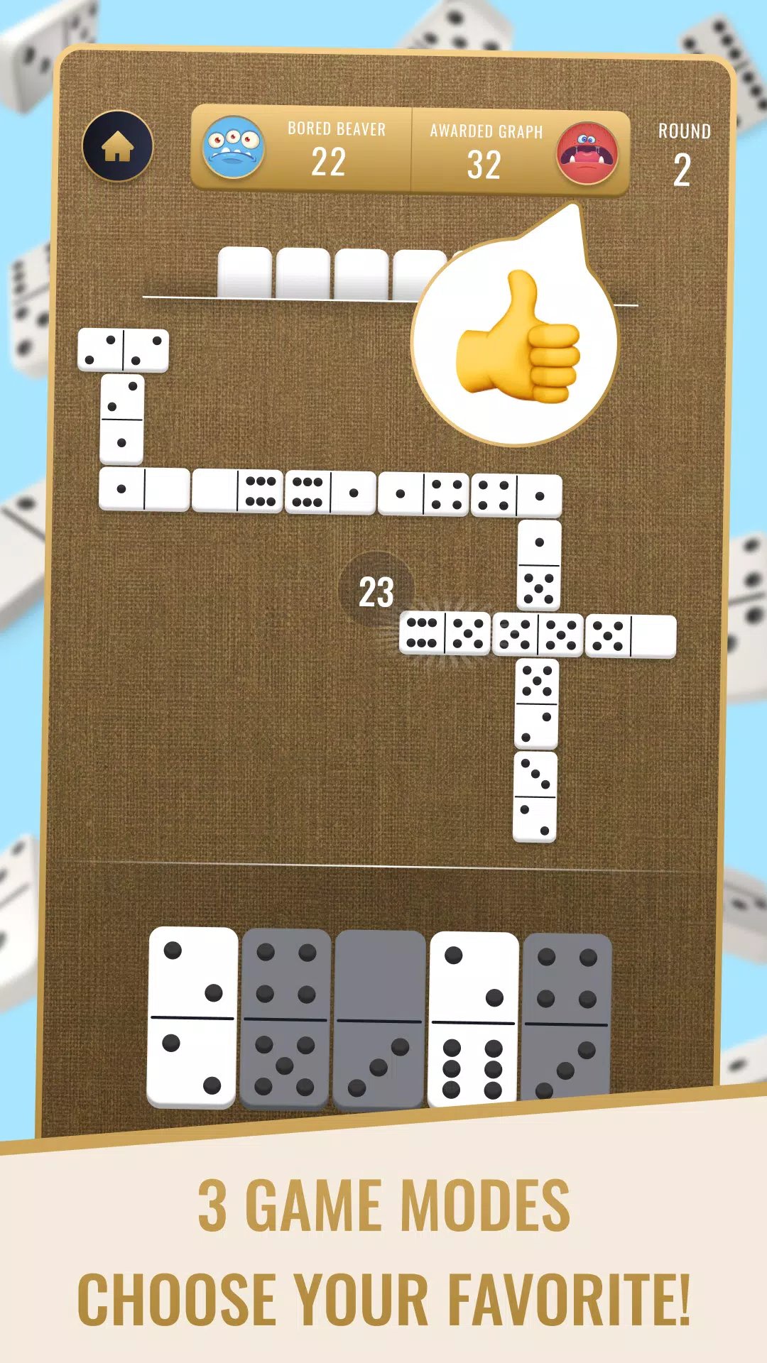 Classic Dominoes: Board Game应用截图第3张