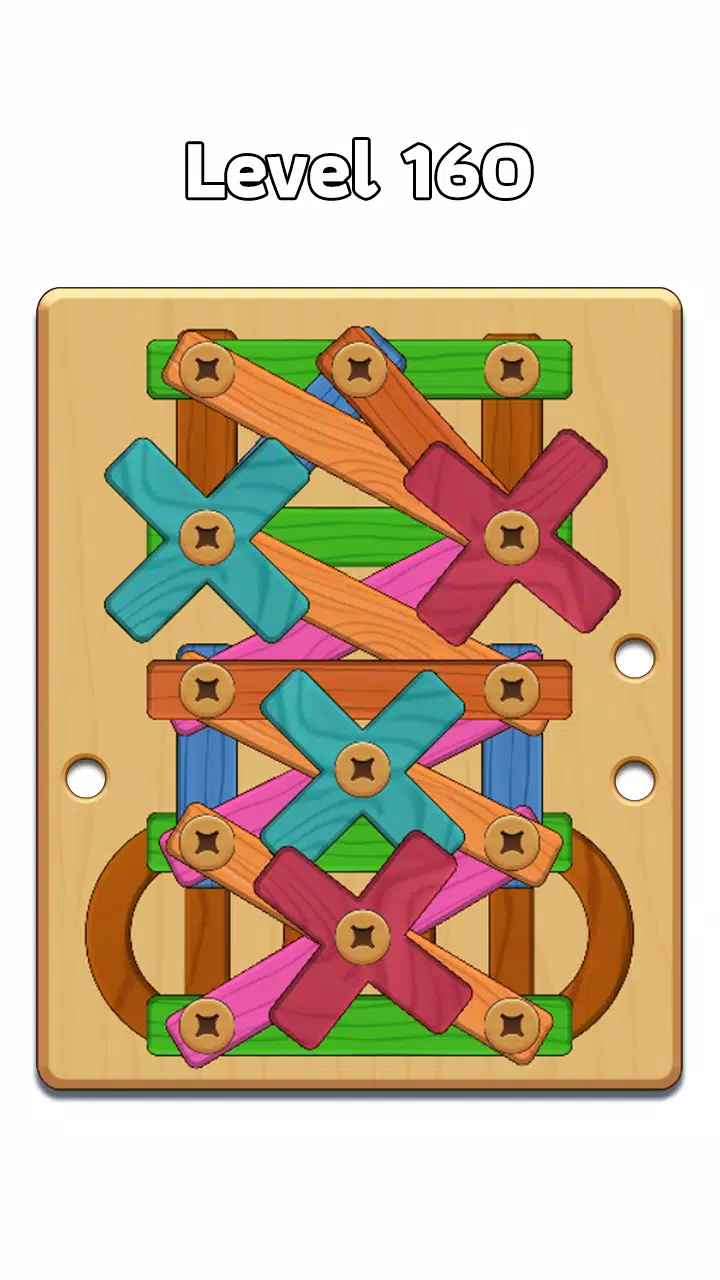 Wood Nuts & Bolt: Screw Puzzle Capture d'écran 4