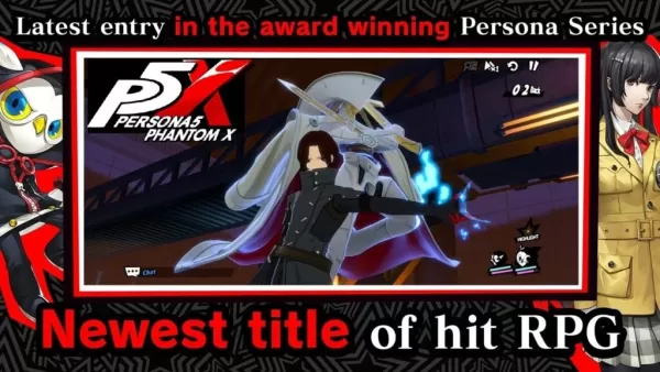 Persona 5: The Phantom X Now Open for Android Pre-Registration Globally
