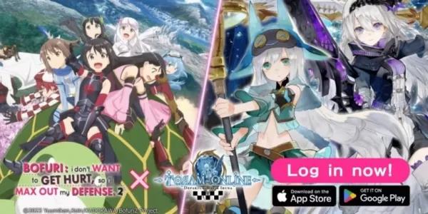 Toram Online Teams Up With Bofuri Anime for Crossover Event