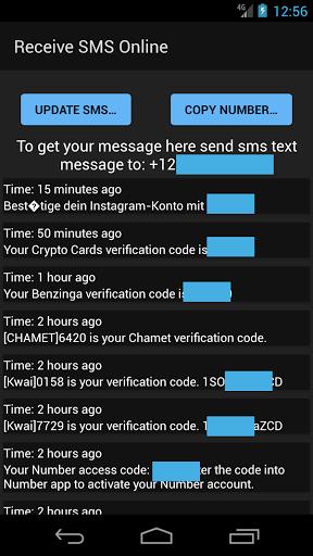 Receive SMS Online应用截图第3张