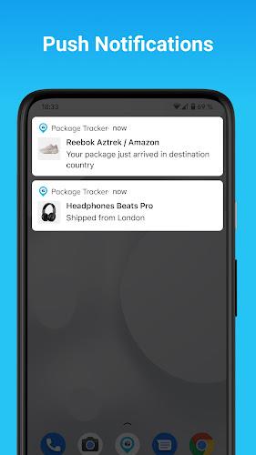 Package Tracker - pkge Mobile Captura de pantalla 4