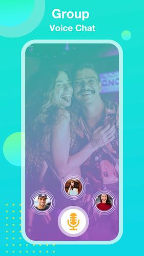 KKchat-Group Voice Chat Rooms Captura de tela 1