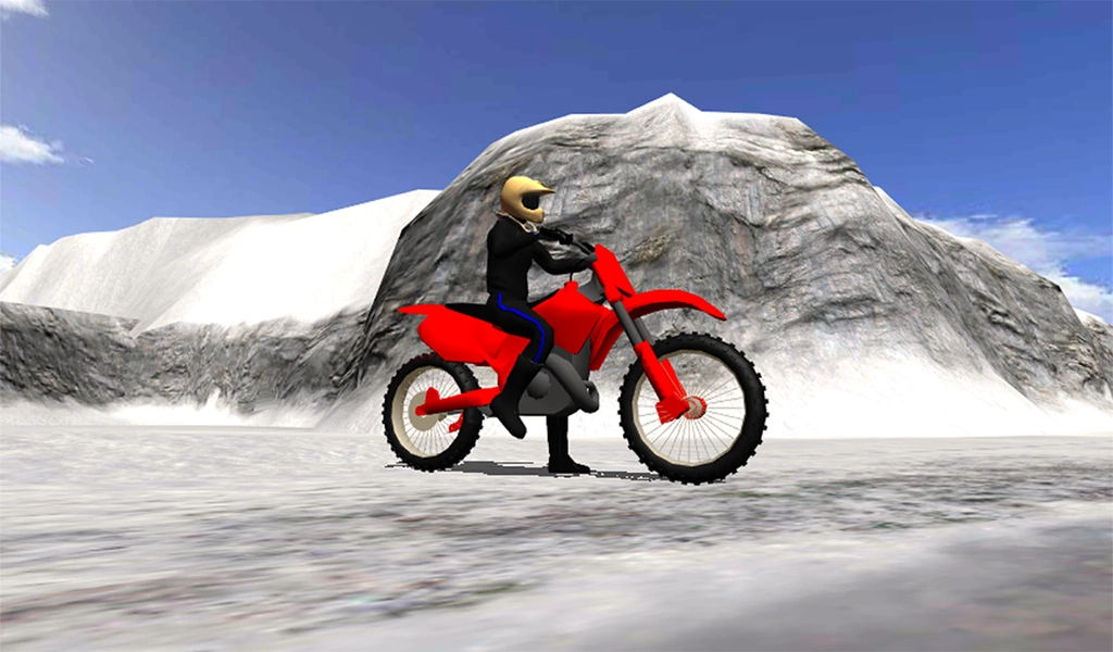 Motorbike Motocross Simulator 3D Captura de tela 4