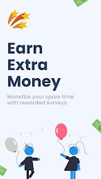 Rewardy - Money Paid Surveys: Your Cash Reward App Captura de pantalla 1