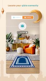 Qibla Finder : Qibla Compass スクリーンショット 1