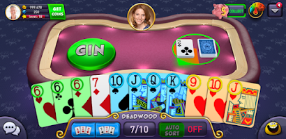 Gin Rummy Plus: Fun Card Game Captura de pantalla 1