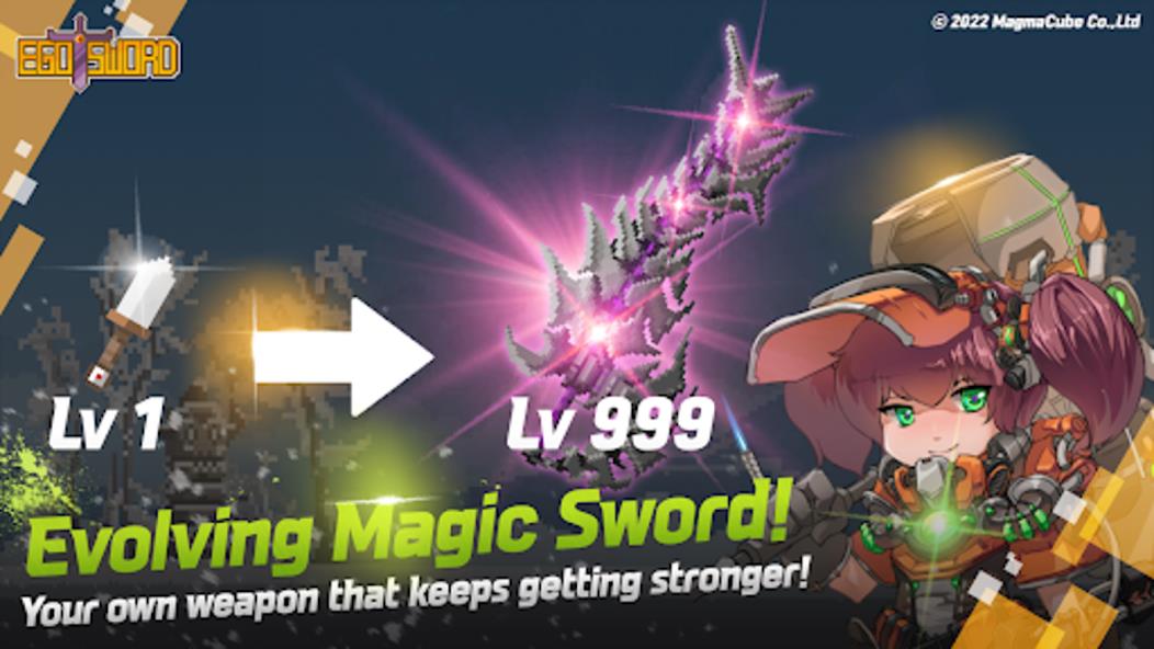 Ego Sword : Idle Hero Training Mod 스크린샷 1