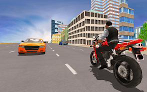 Superhero Stunt Bike Simulator Captura de pantalla 3