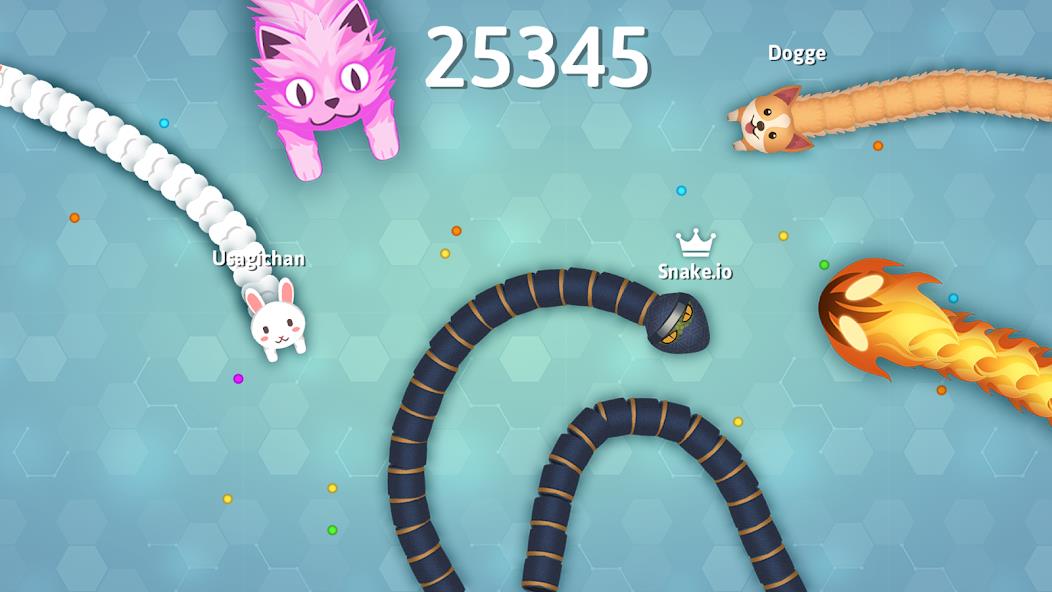 Snake.io - Jeu Serpent Fun .io Capture d'écran 1