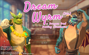 Dream Wyrm: a Dragon Dad Dating Simulator スクリーンショット 1