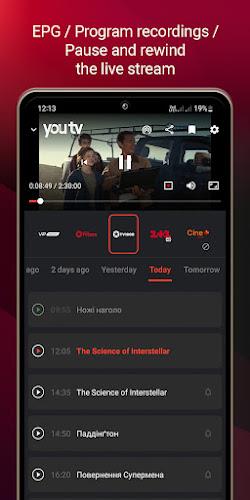 youtv – 400+ ТВ каналов и кино Captura de tela 4