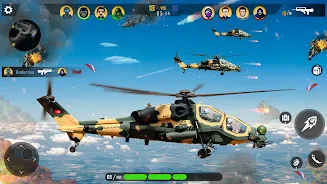 Gunship Air Combat Sky Fighter 스크린샷 2