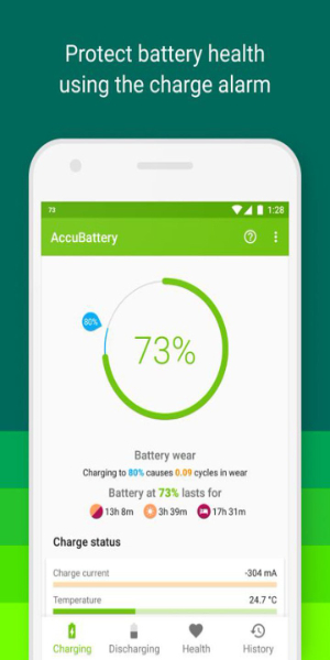 Accu​Battery - Akku & Batterie Screenshot 1